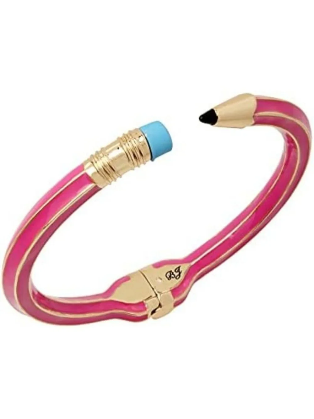 Chic Pencil Hinged Bangle Bracelet - Stylish Statement Jewelry Accessory